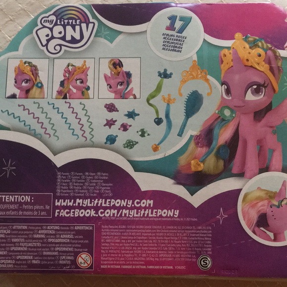 My Little pony Princess Cadance, Best Hair Day 17 styling pieces - Picture 4 of 8